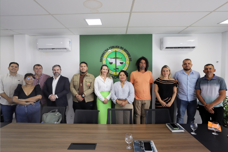 Defensoria Pública participa de reunião sobre projeto de preservação ambiental no Acre